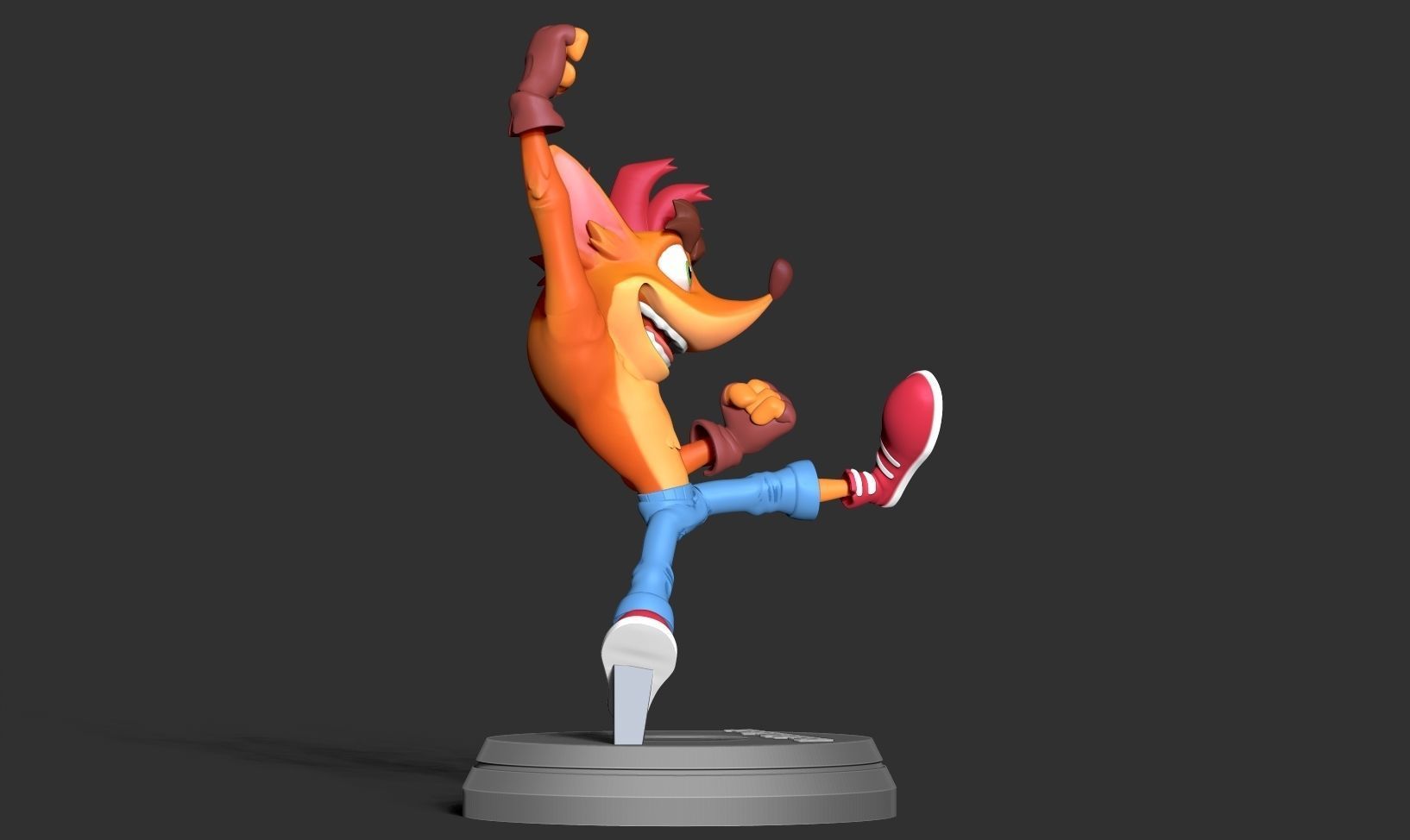 Crash Bandicoot 3D print model_11