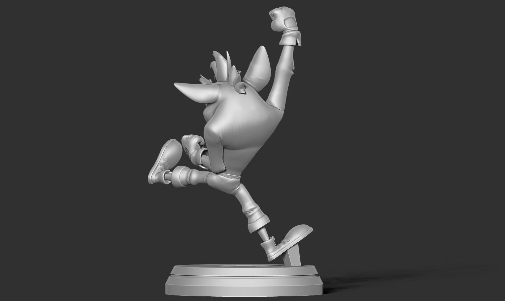 Crash Bandicoot 3D print model_18