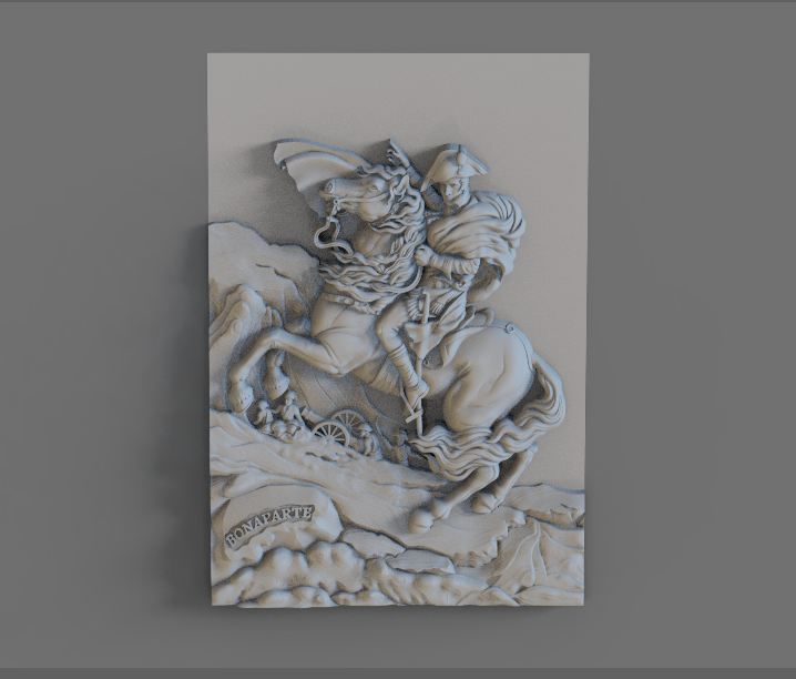 napoleon bonaparte 3D print model 3D print model_2