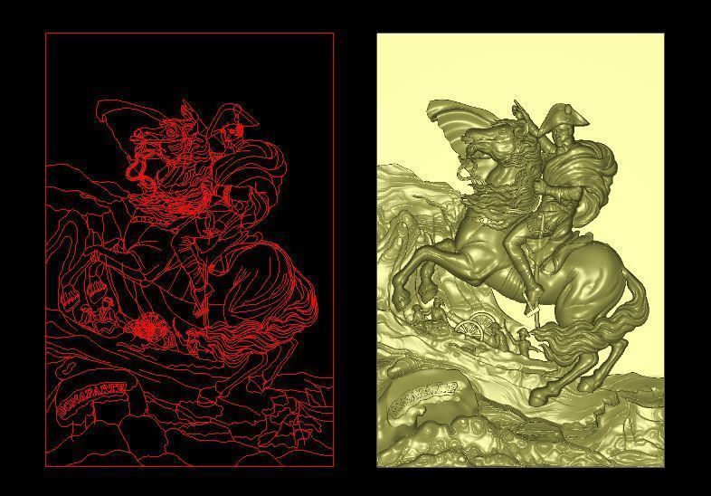 napoleon bonaparte 3D print model 3D print model_3