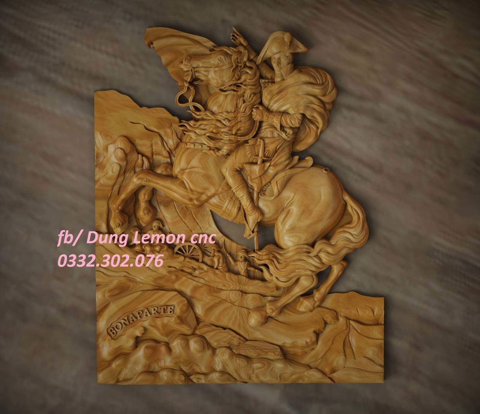 napoleon bonaparte 3D print model 3D print model_1