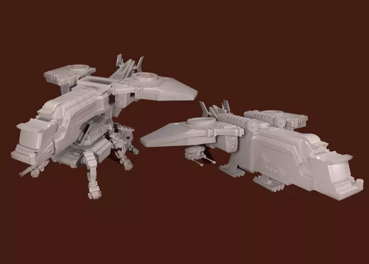 28mm Transport Flyers 3D print model_0