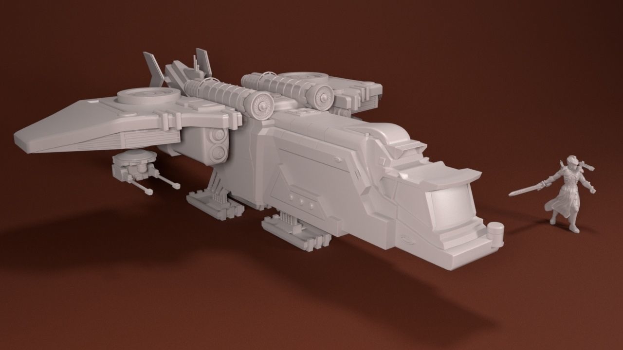 28mm Transport Flyers 3D print model_2