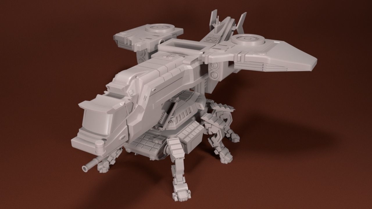 28mm Transport Flyers 3D print model_1