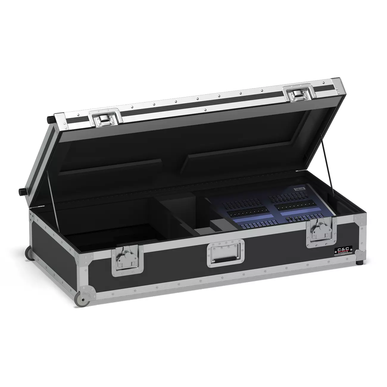 Flight Cases With Device Small 01 3D model_0