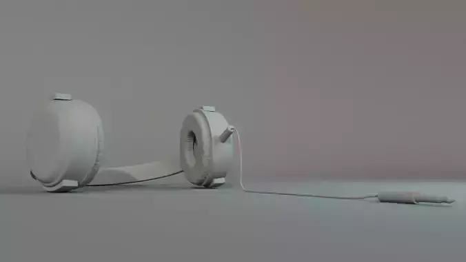 Headphone Low poly headphones - headphones