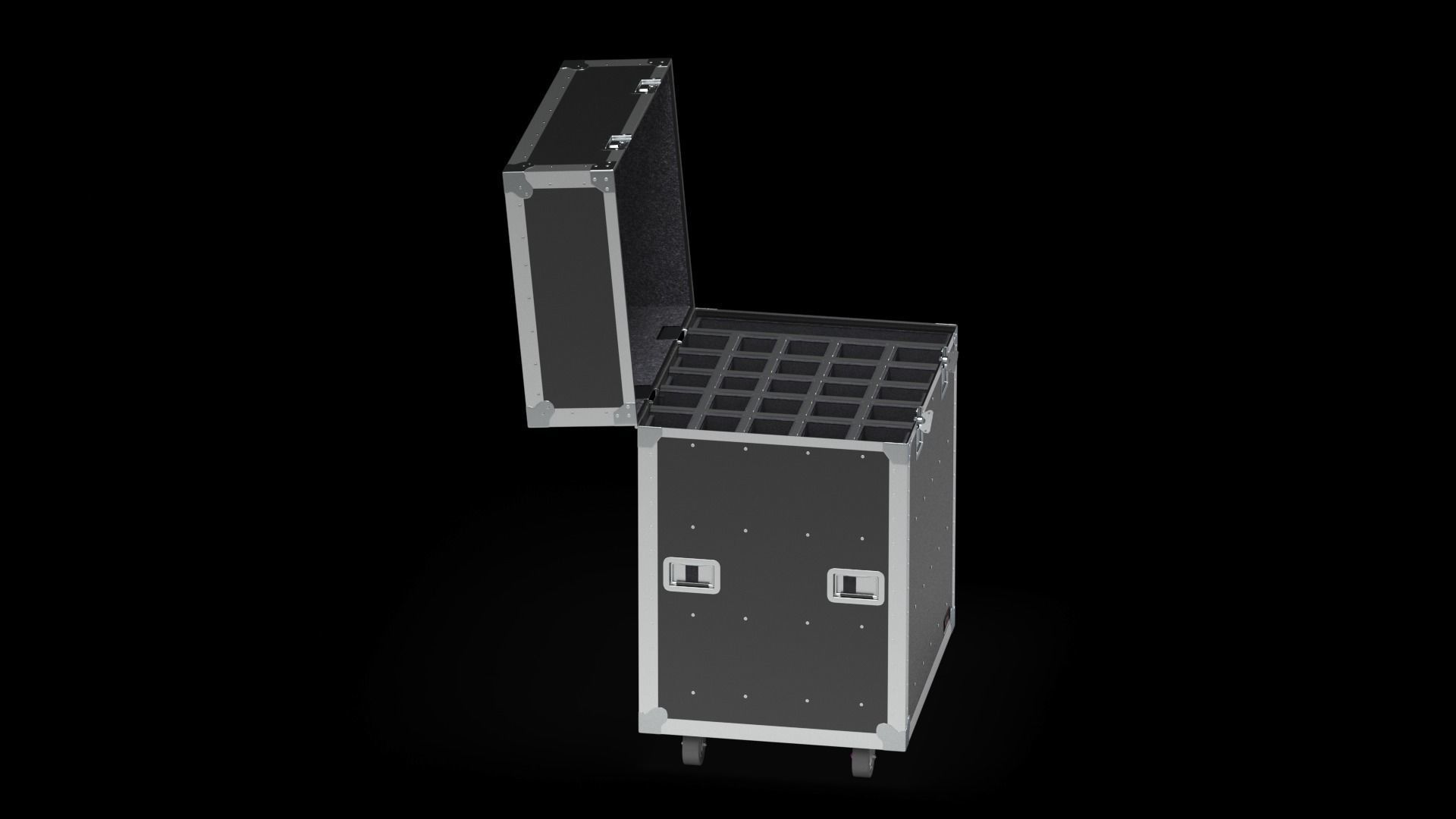Flight Cases Without Device Big 02 3D model_15