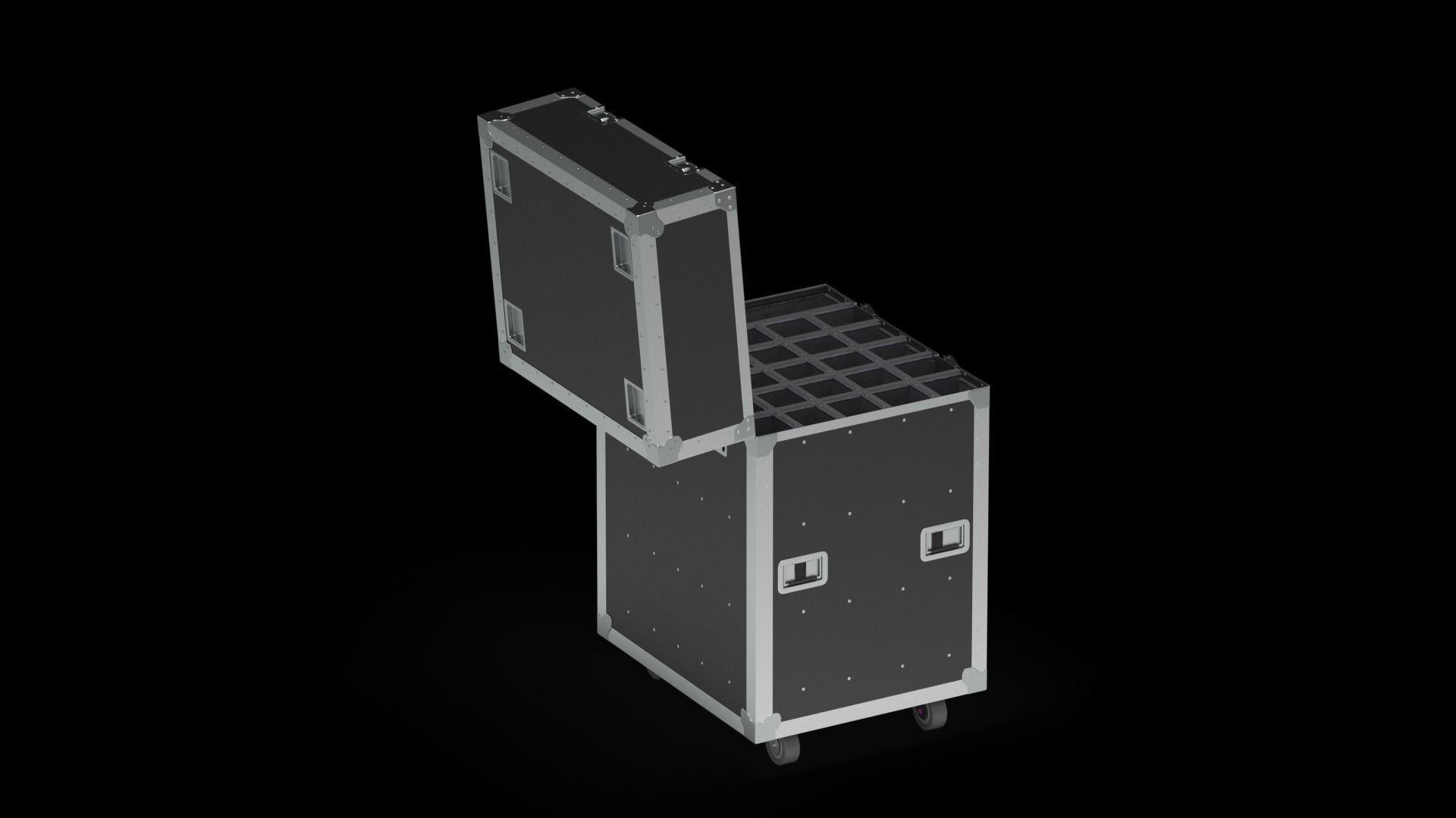 Flight Cases Without Device Big 02 3D model_17