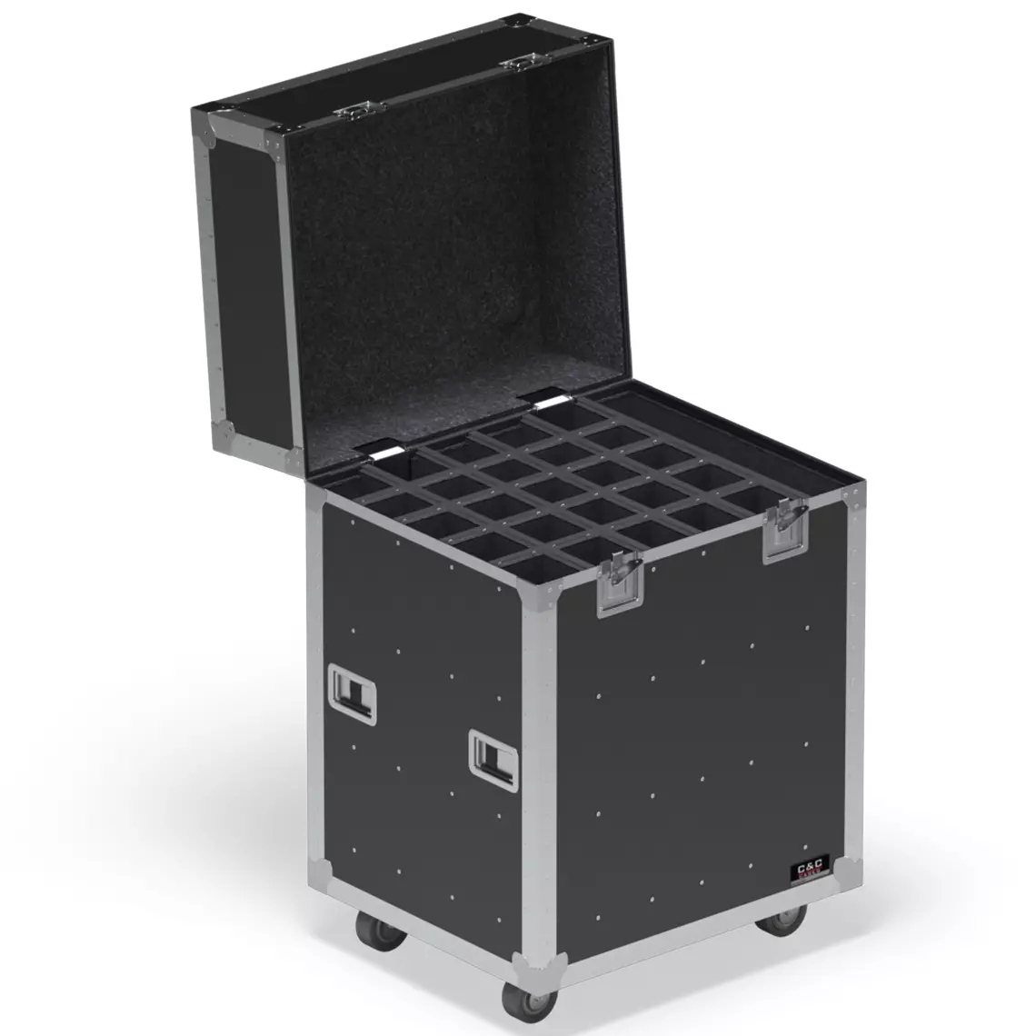 Flight Cases Without Device Big 02 3D model_0