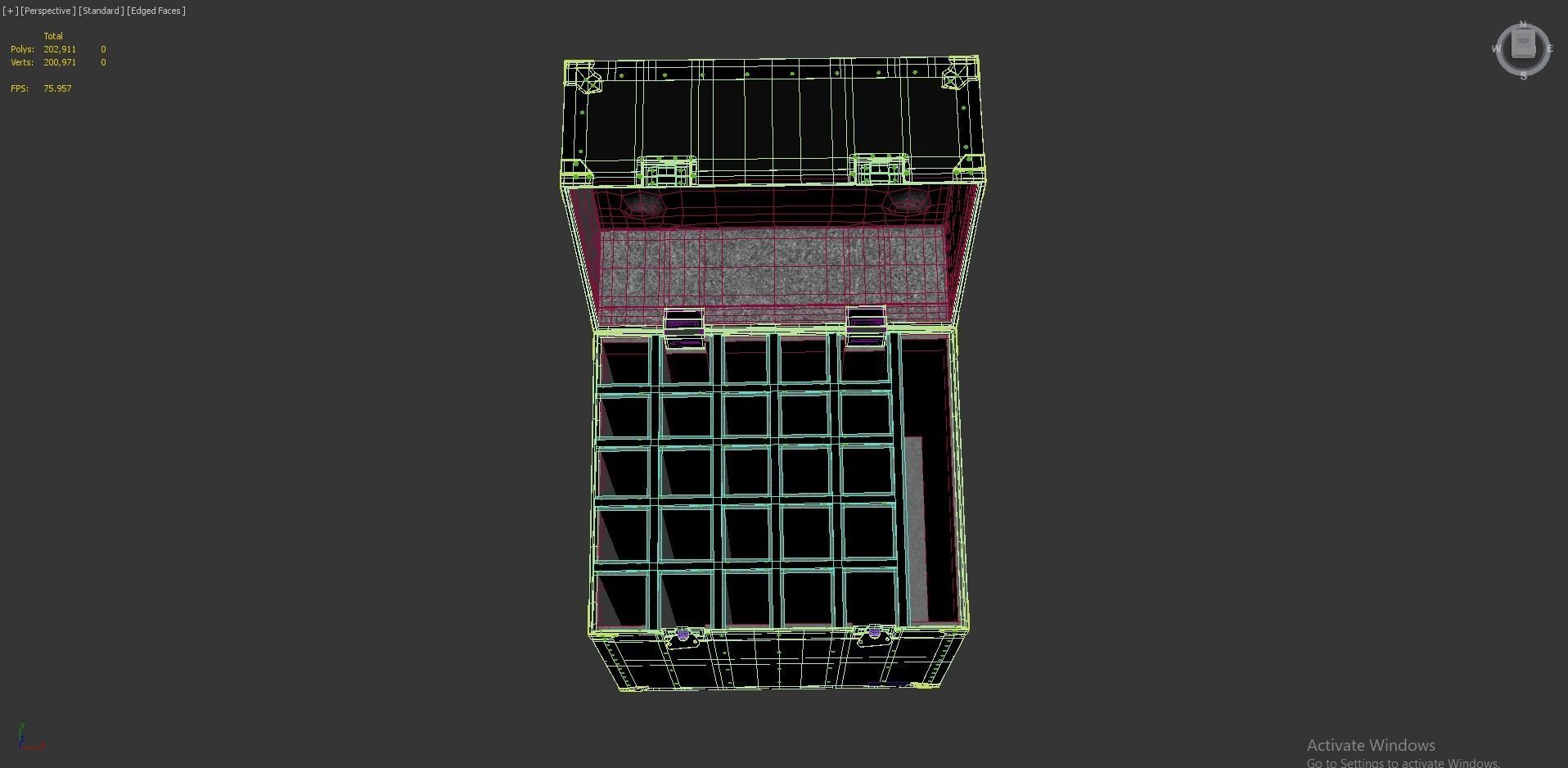Flight Cases Without Device Big 02 3D model_6