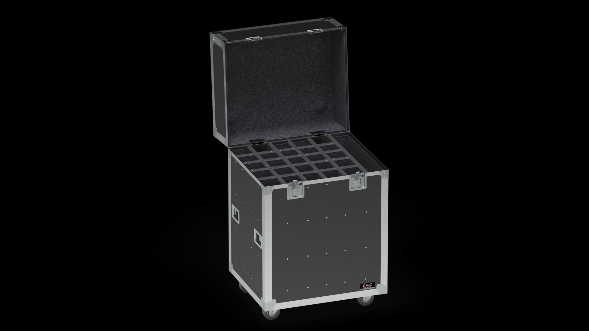 Flight Cases Without Device Big 02 3D model_12