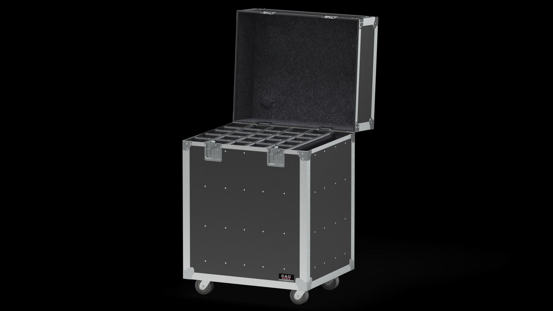 Flight Cases Without Device Big 02 3D model_10