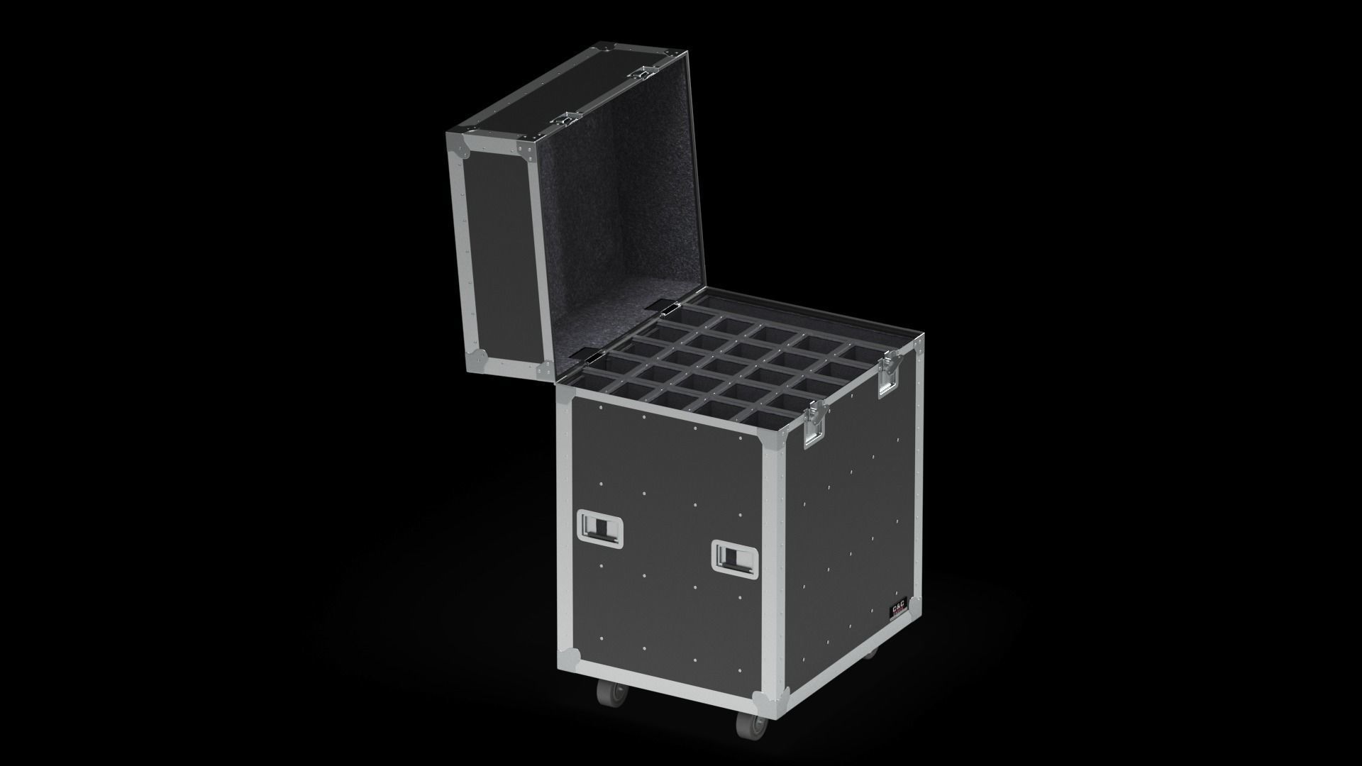 Flight Cases Without Device Big 02 3D model_14