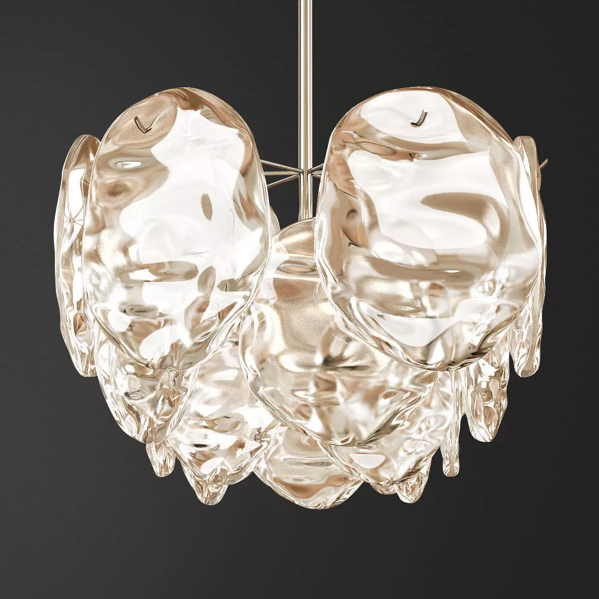 Kalmar glass pendant Low-poly 3D model