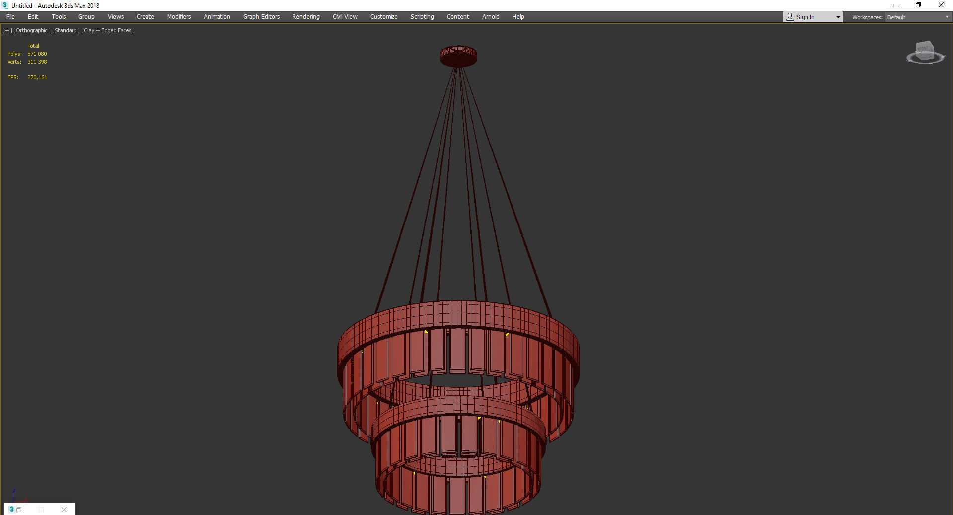  Solaris Twin CTO lighting Low-poly 3D model_3
