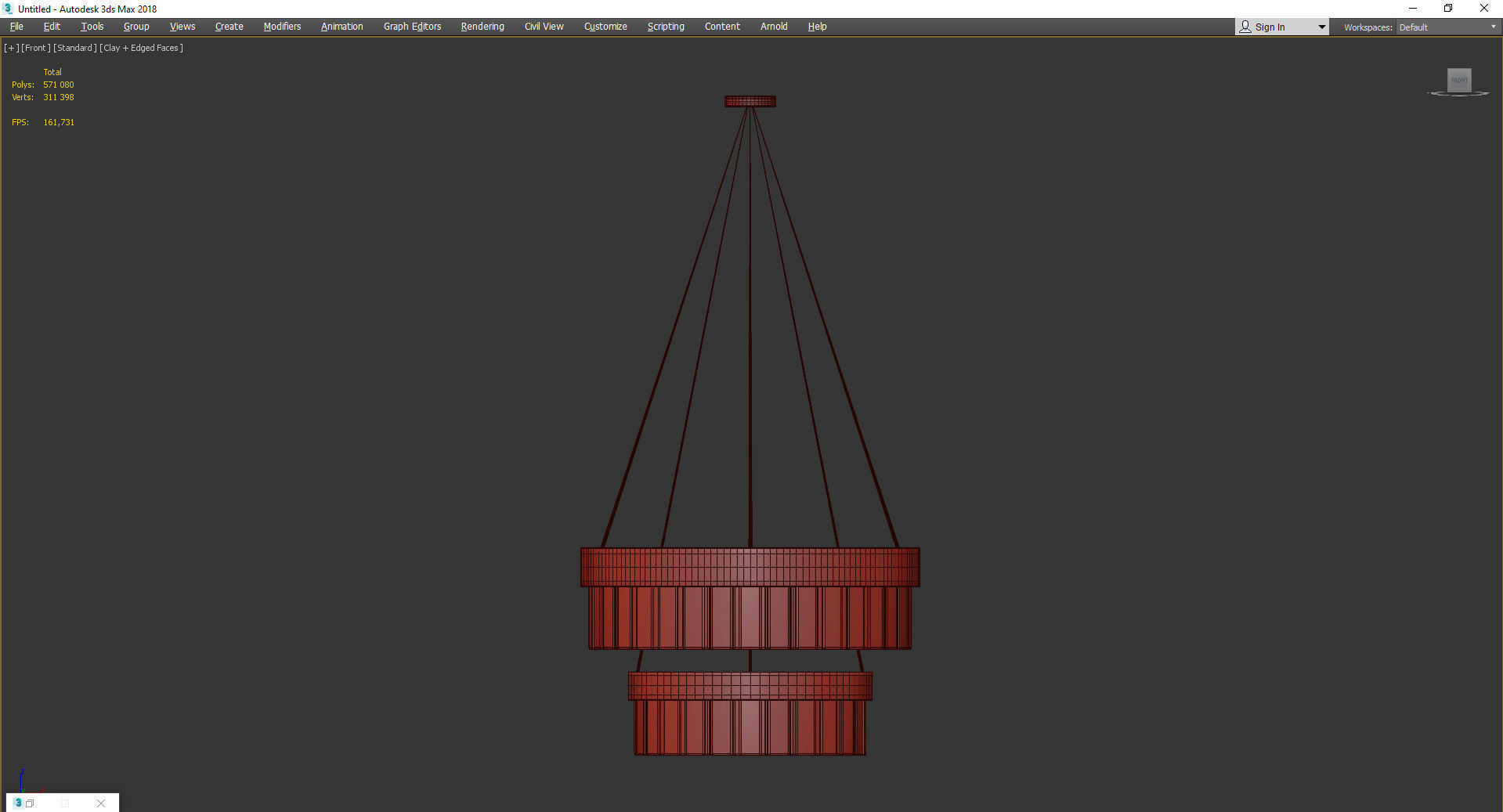  Solaris Twin CTO lighting Low-poly 3D model_2