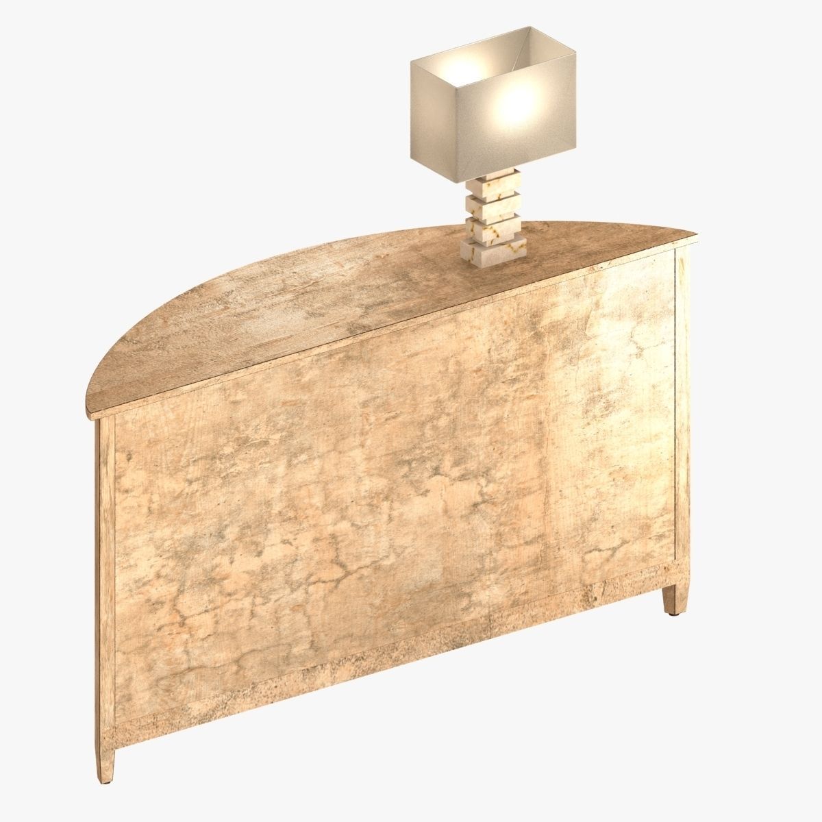 Nancy Corzine Harelequin Demilune Buffet vaughan Cartagena Lamp  3D model_3