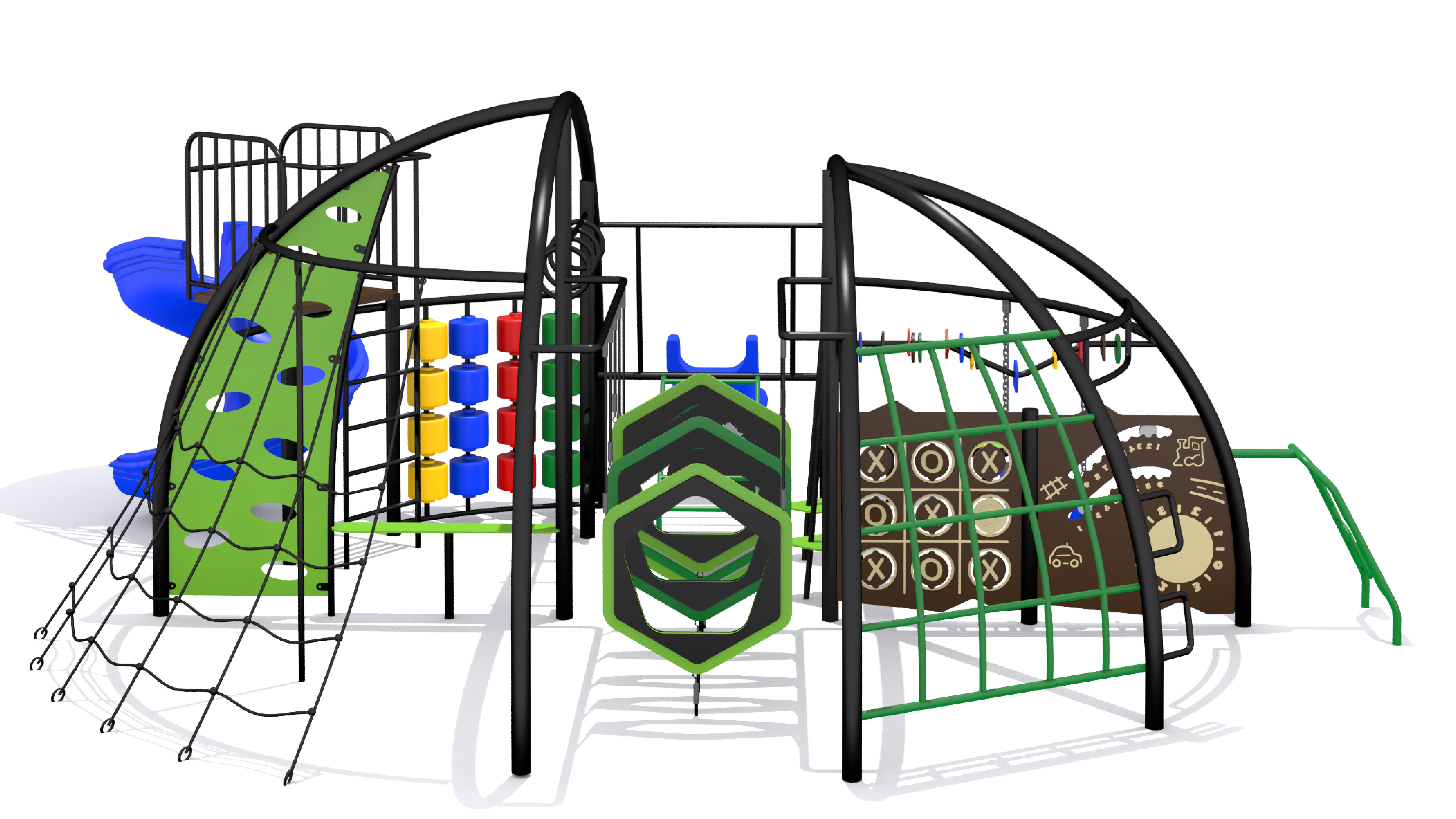 playground - Climber Obstacle Challenge 3D model_1