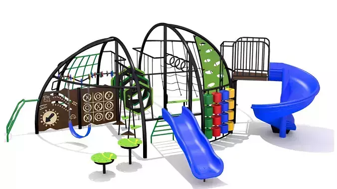 playground - Climber Obstacle Challenge 3D model playground - Climber Obstacle Challenge 3D model