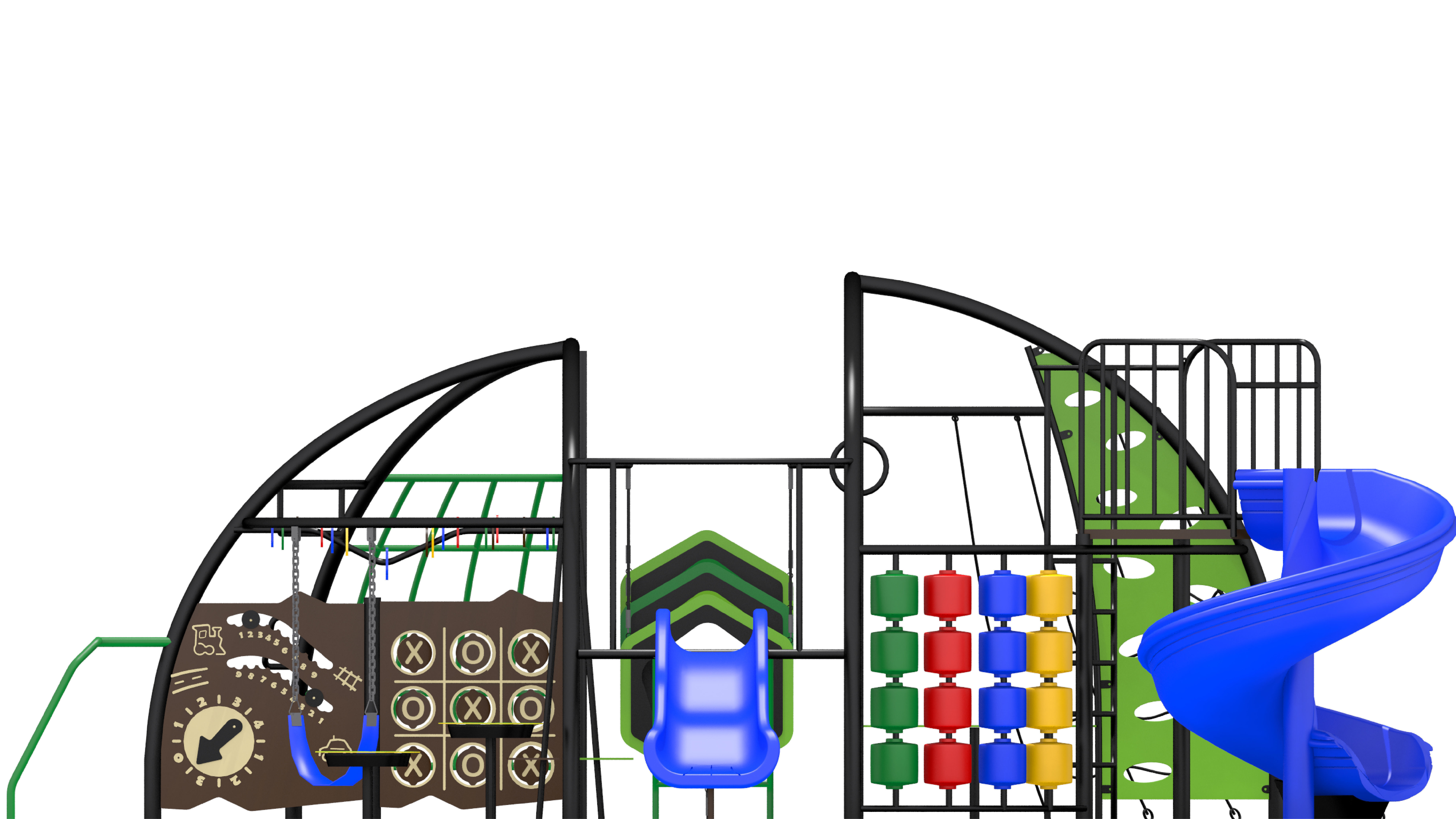 playground - Climber Obstacle Challenge 3D model_5