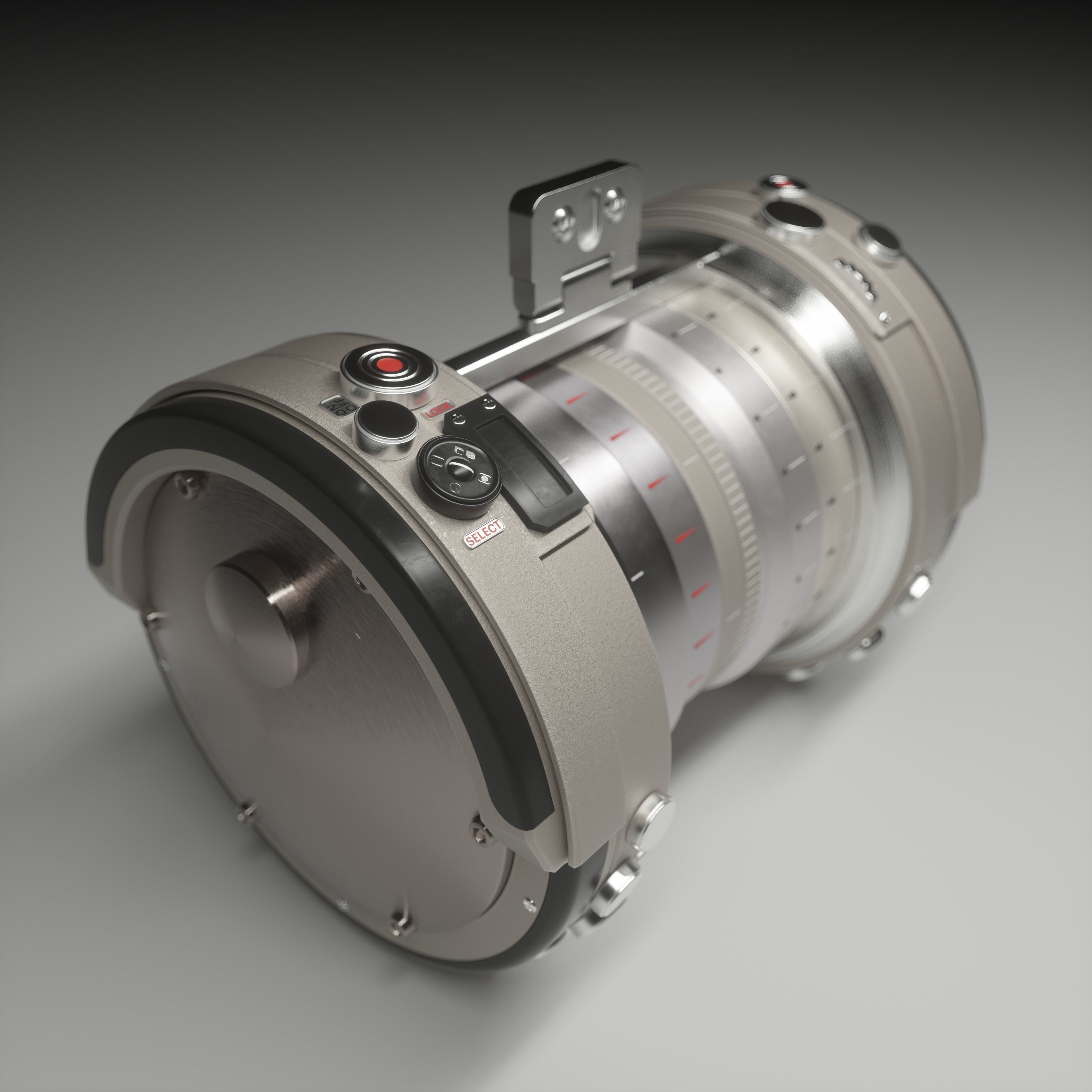 Blade Runner 2042 Memory Orb Prop - C4D Octane 3D model_2