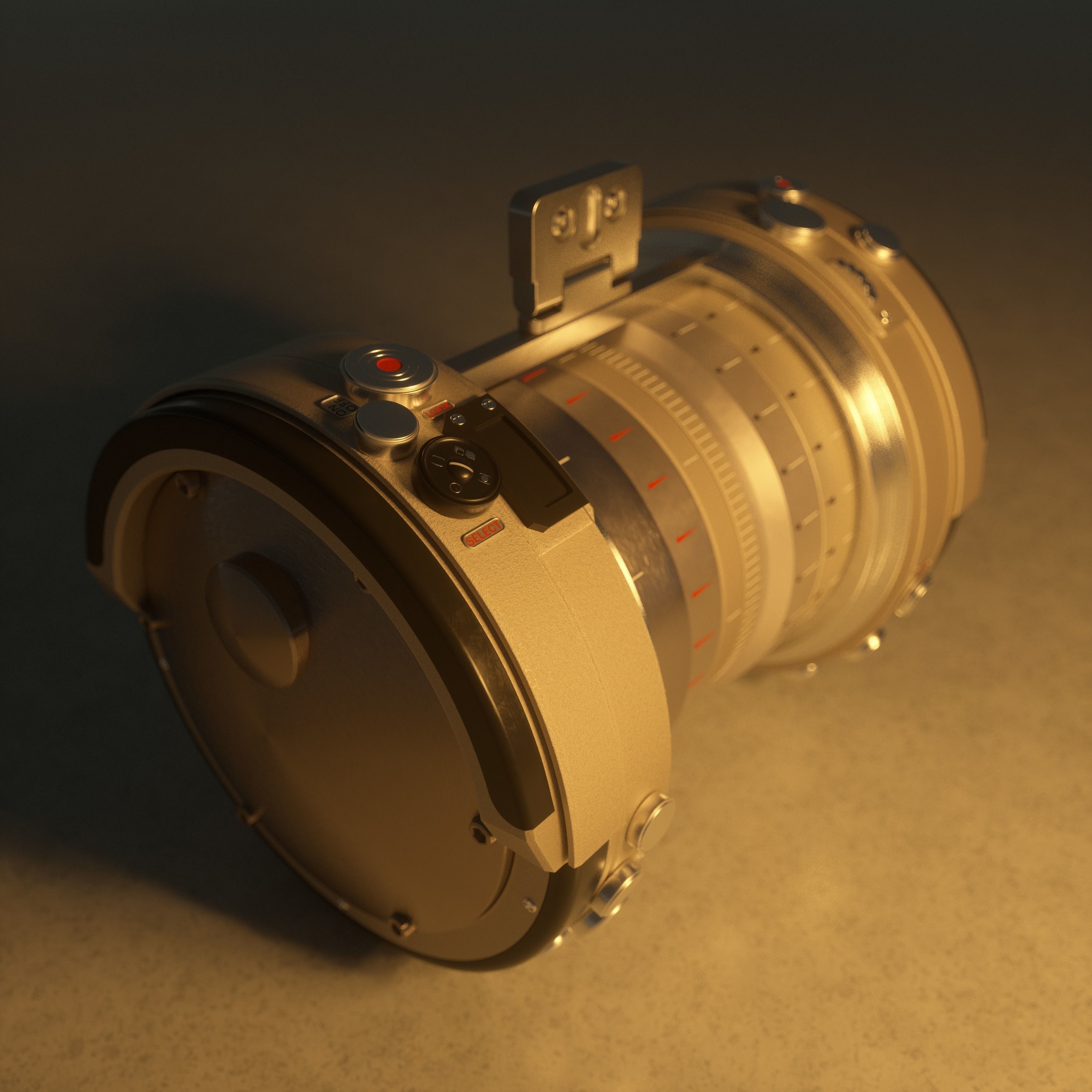 Blade Runner 2042 Memory Orb Prop - C4D Octane 3D model_8