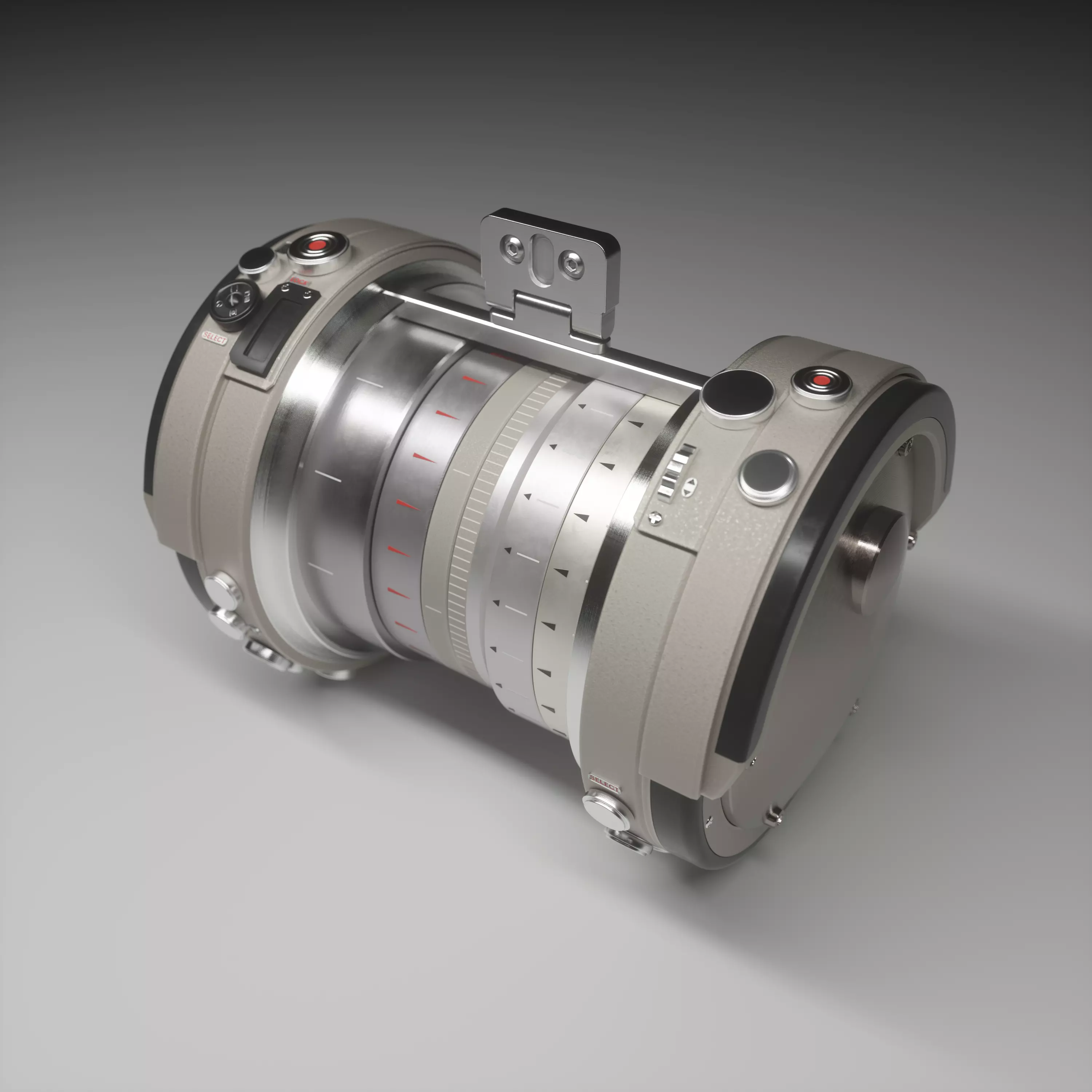 Blade Runner 2042 Memory Orb Prop - C4D Octane 3D model_0