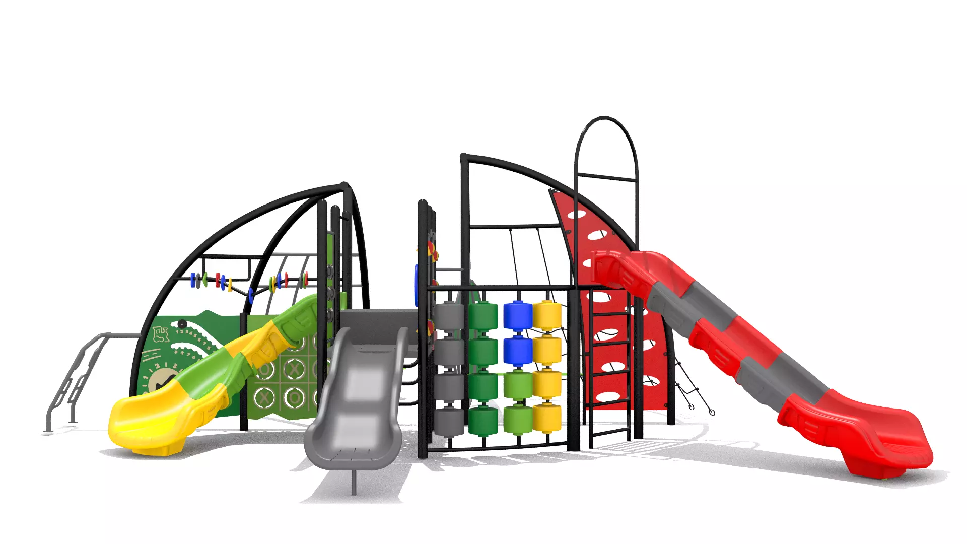 playground - Climber Obstacle Challenge 3D model_0