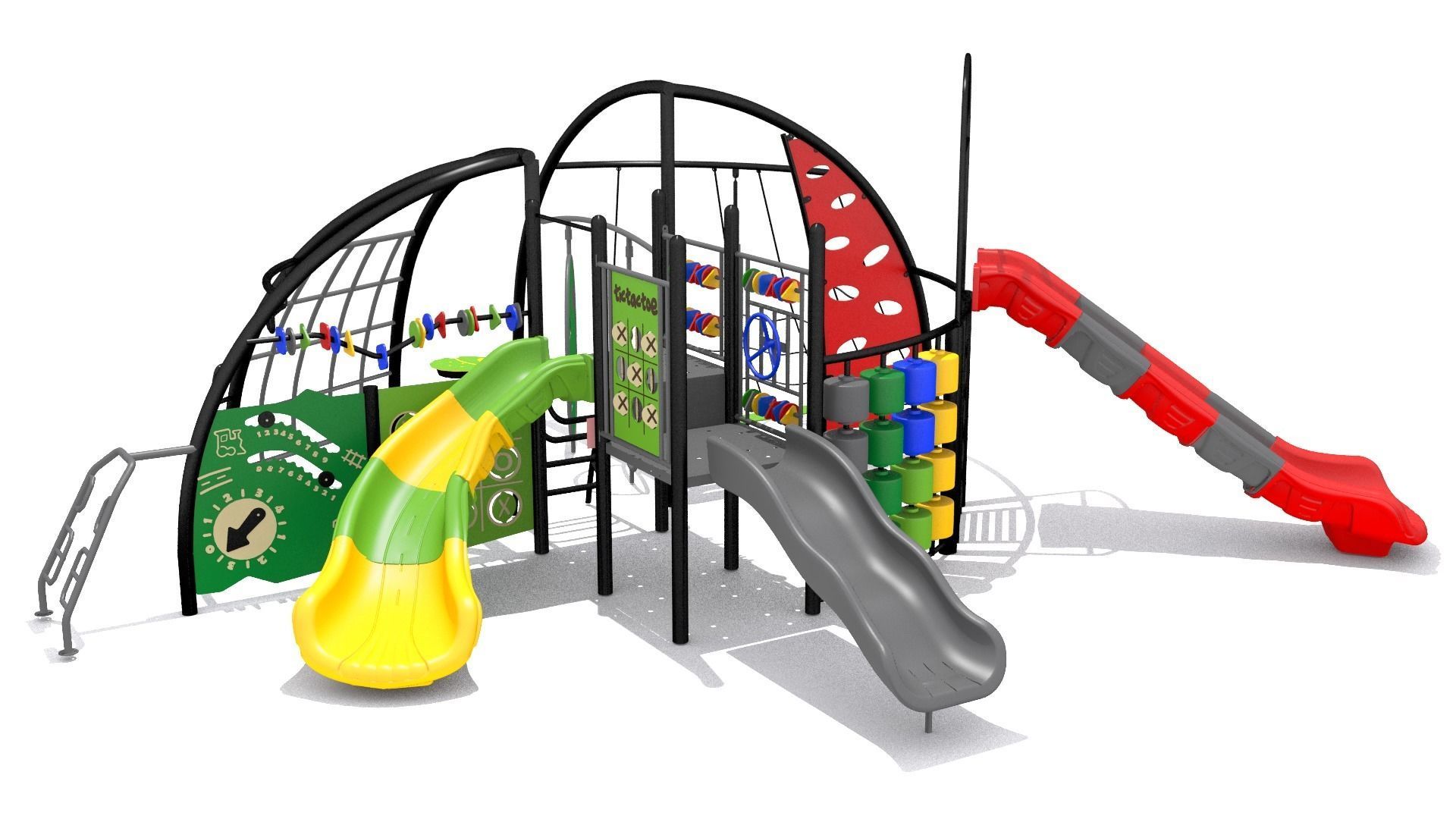 playground - Climber Obstacle Challenge 3D model_3
