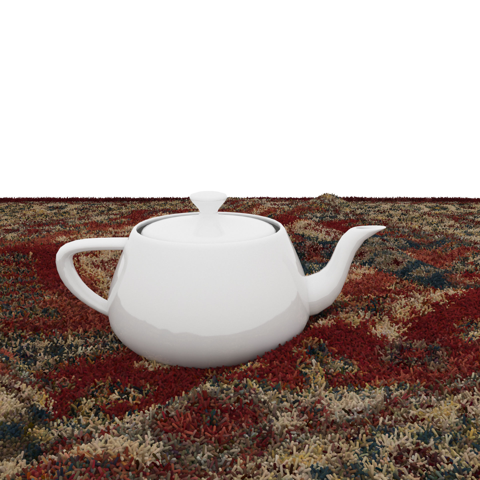 Rugs No 167 Low-poly 3D model_4