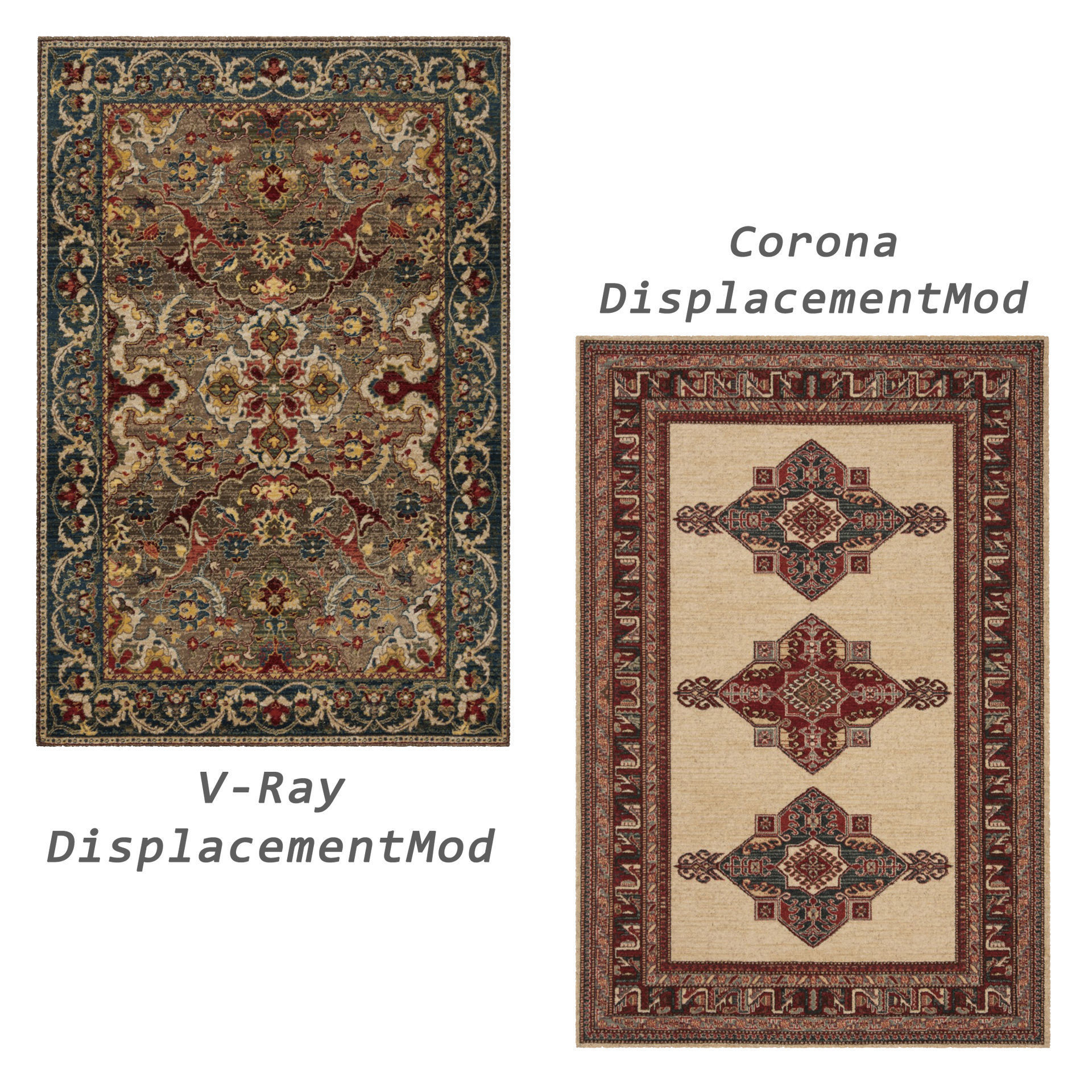 Rugs No 167 Low-poly 3D model_1