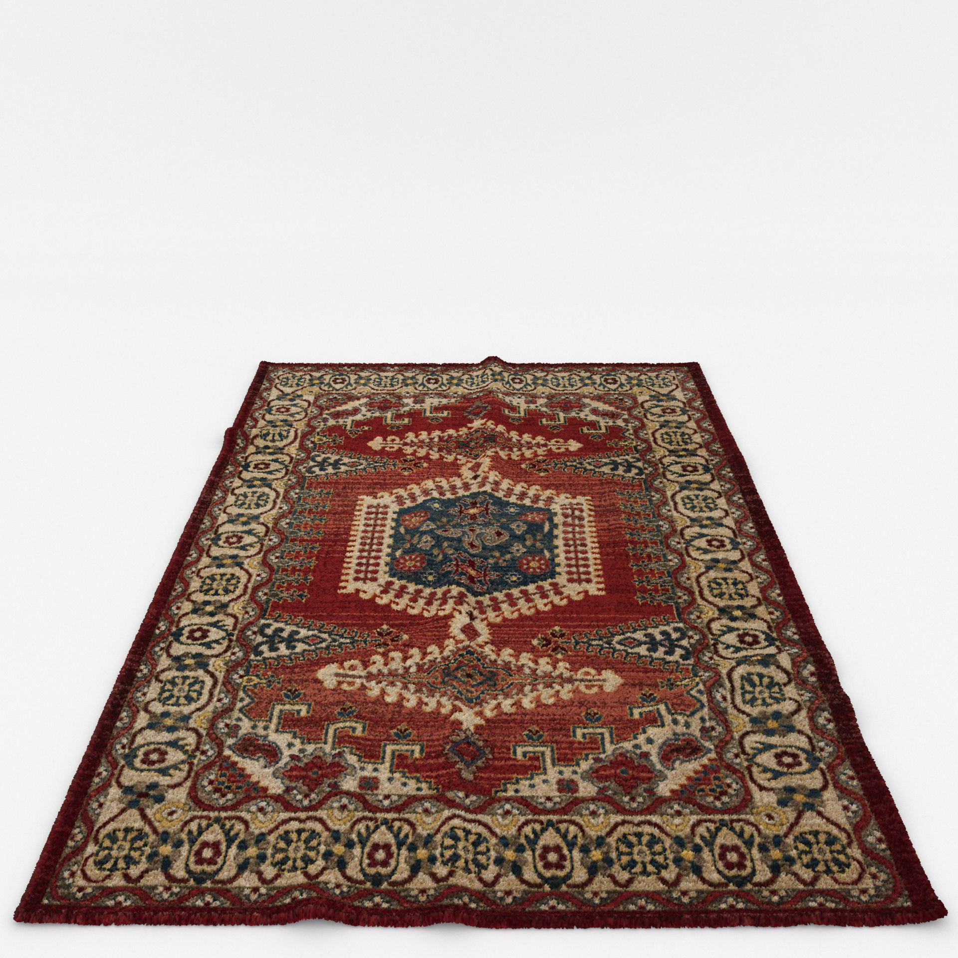 Rugs No 167 Low-poly 3D model_7