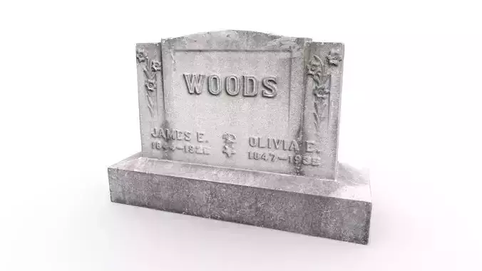 Gravestone woods tombstone