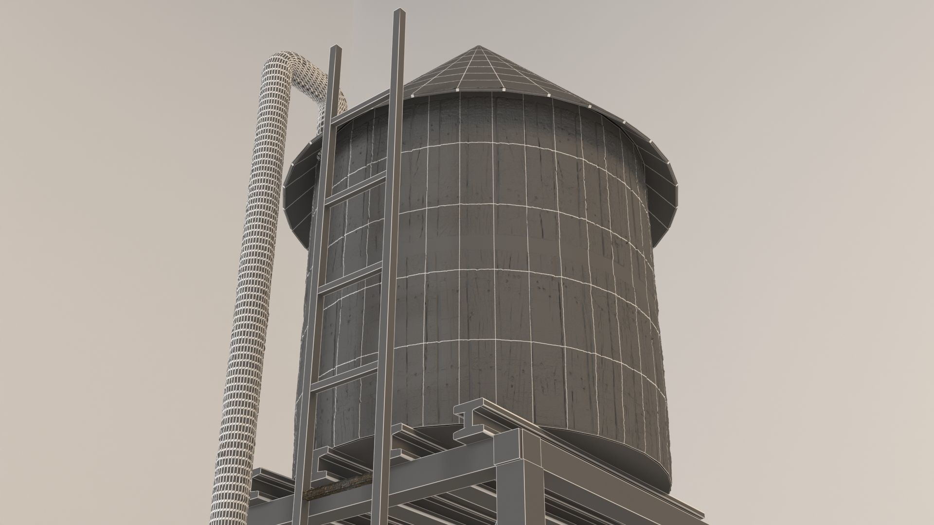 Water Tank 3D model_15