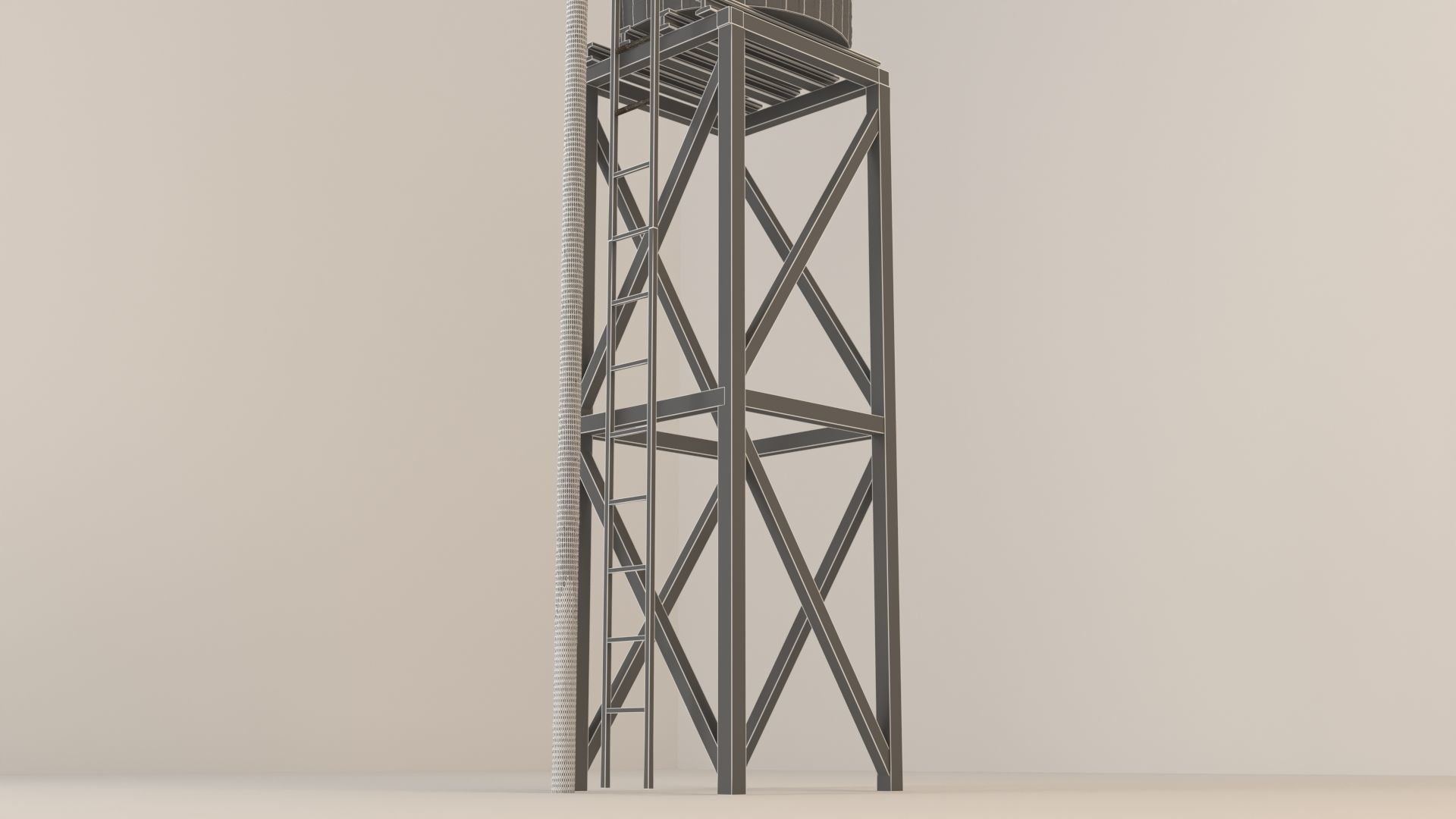 Water Tank 3D model_17