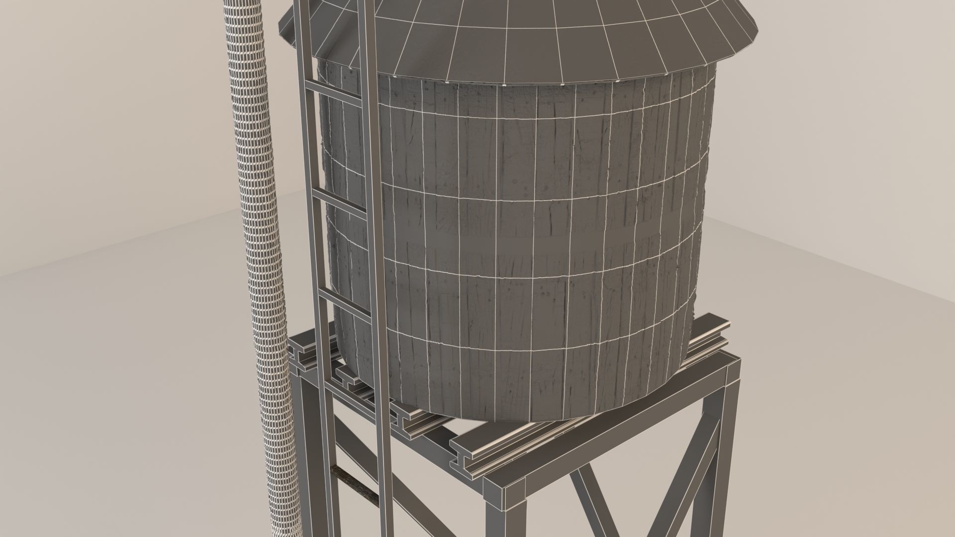 Water Tank 3D model_21