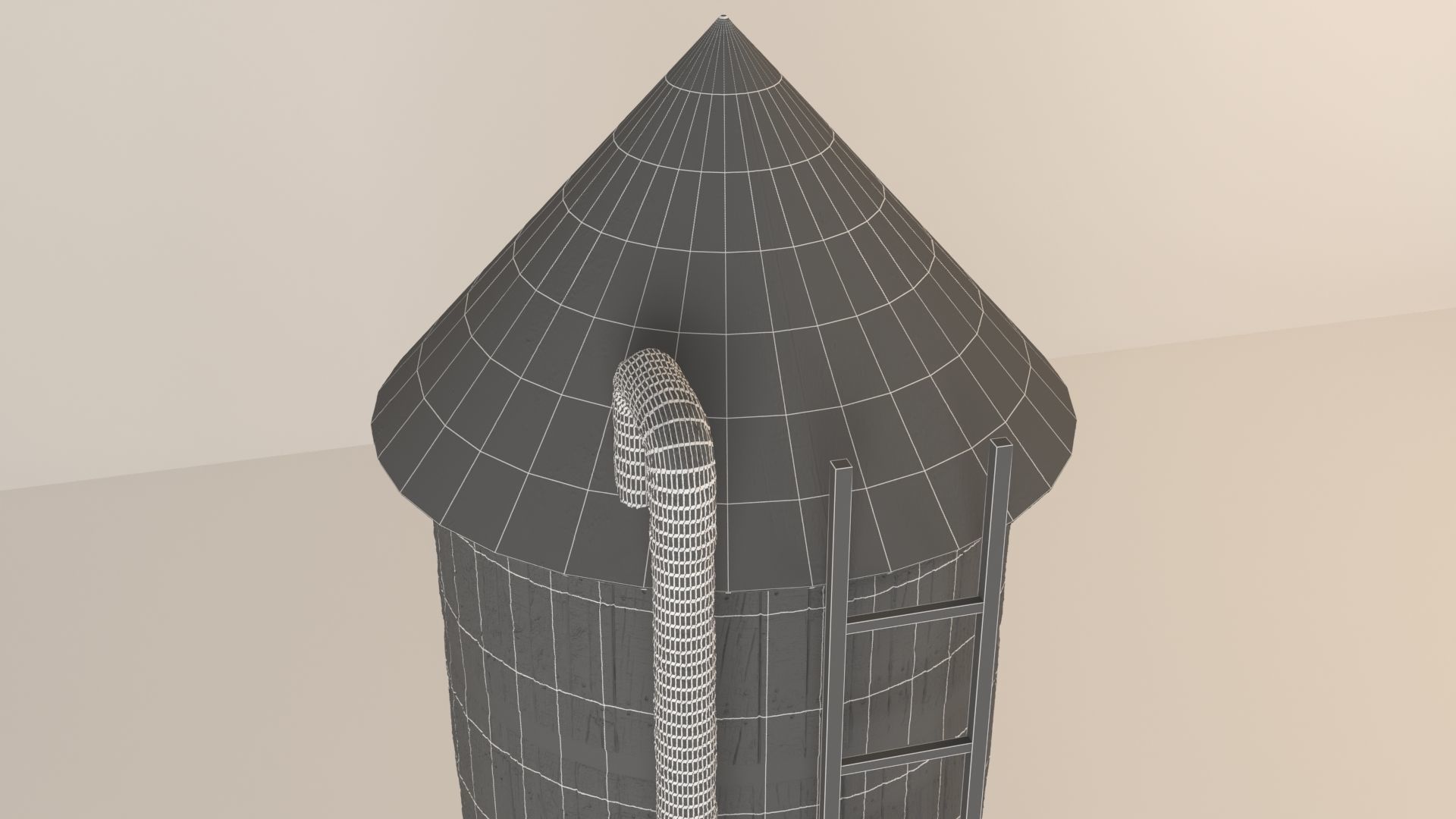 Water Tank 3D model_16