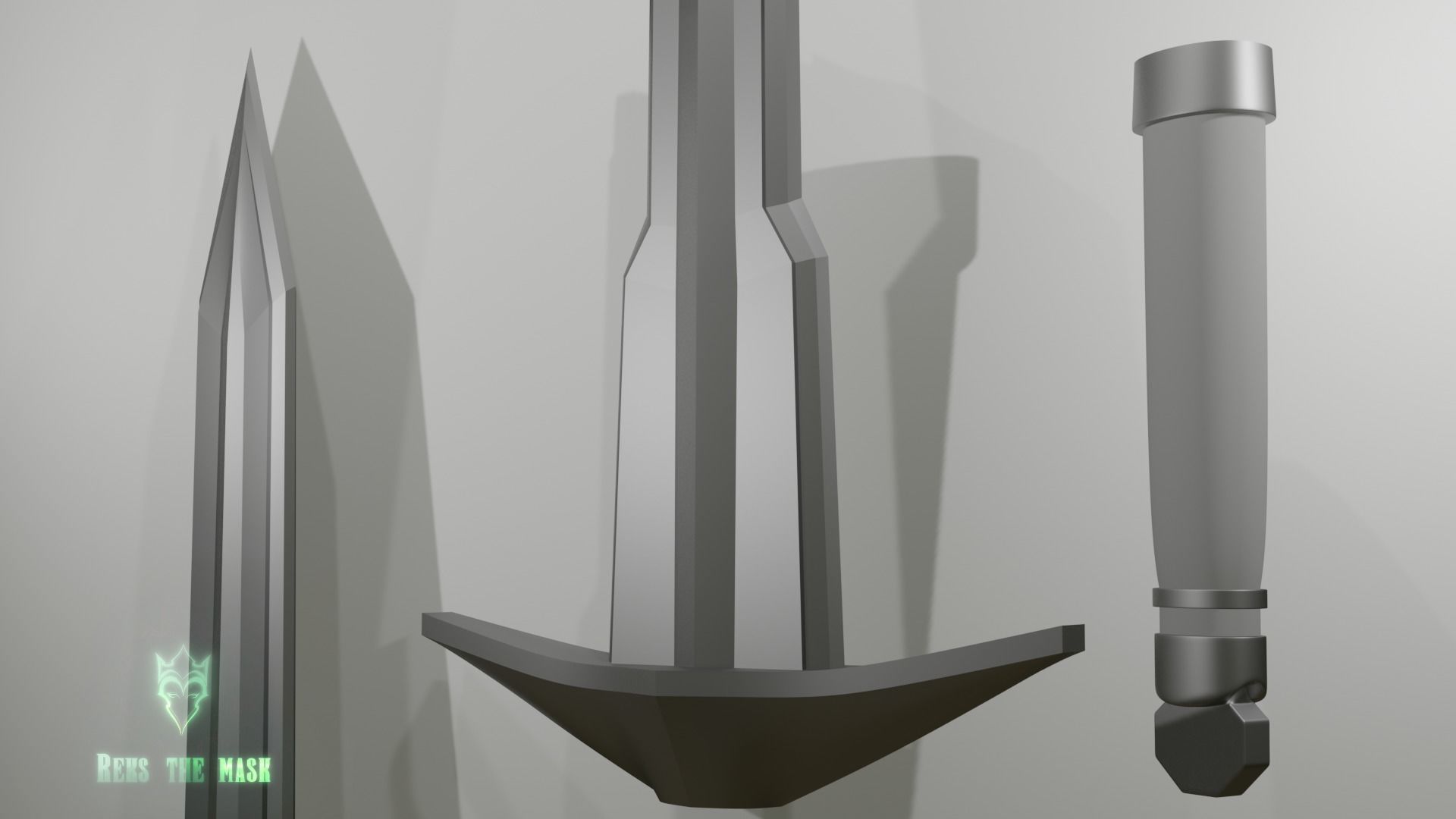 Kid Loki Sword 3D print file 3D print model_6