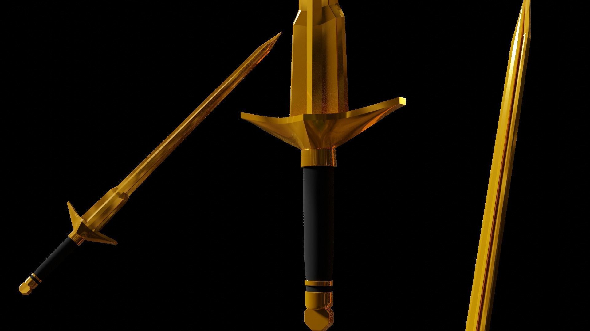Kid Loki Sword 3D print file 3D print model_9