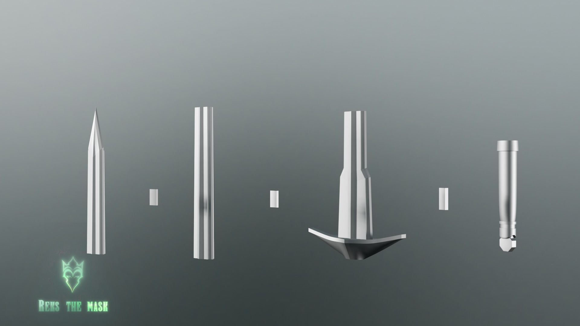 Kid Loki Sword 3D print file 3D print model_2