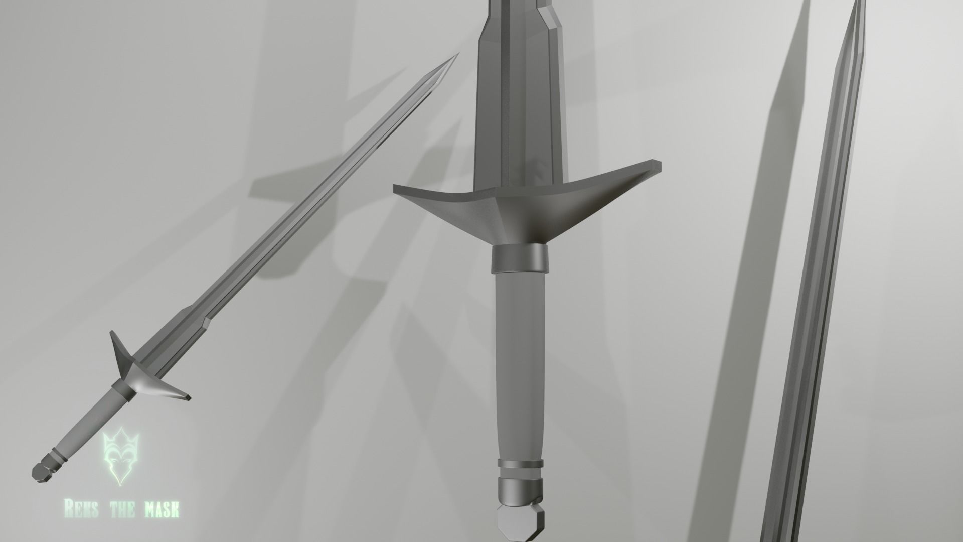 Kid Loki Sword 3D print file 3D print model_8