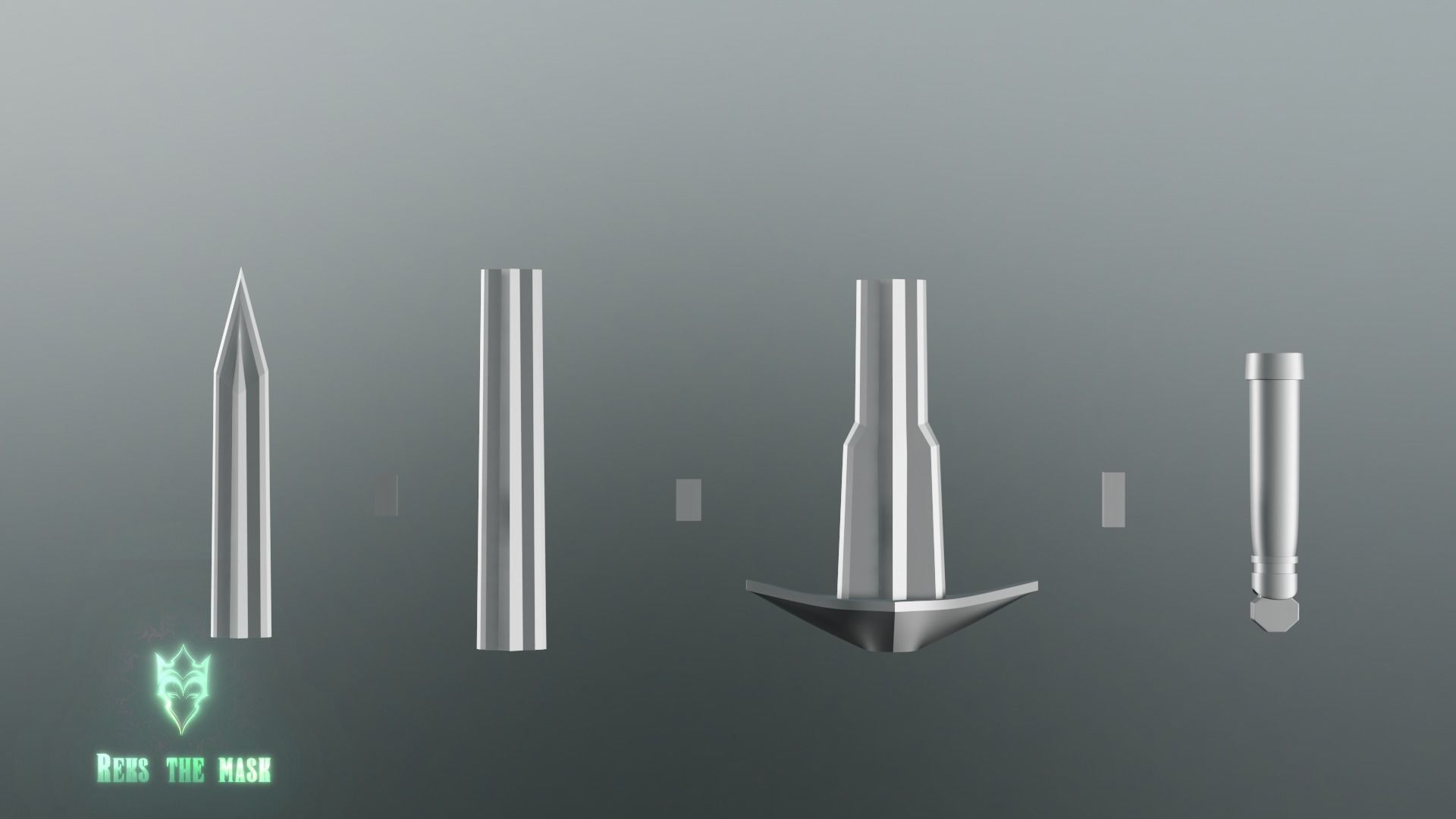 Kid Loki Sword 3D print file 3D print model_5