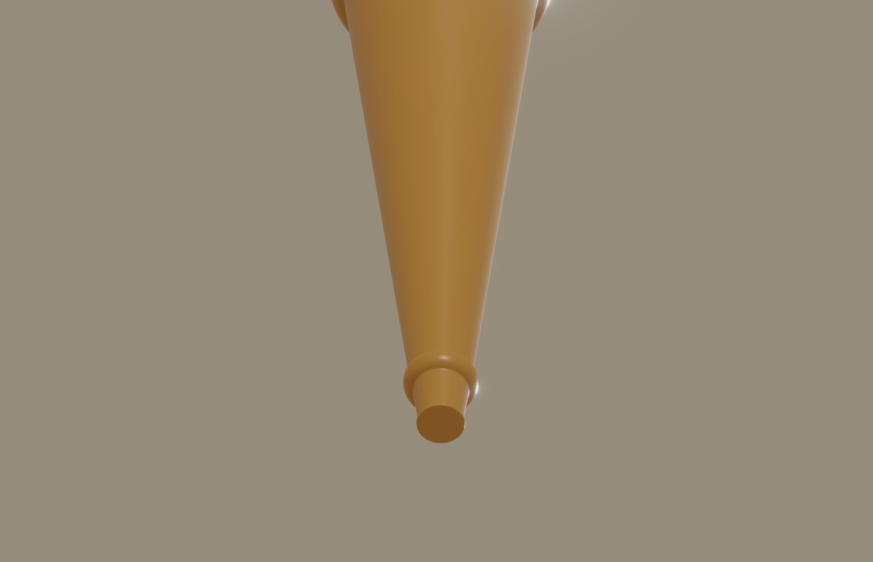 Torch fire 3D model_4