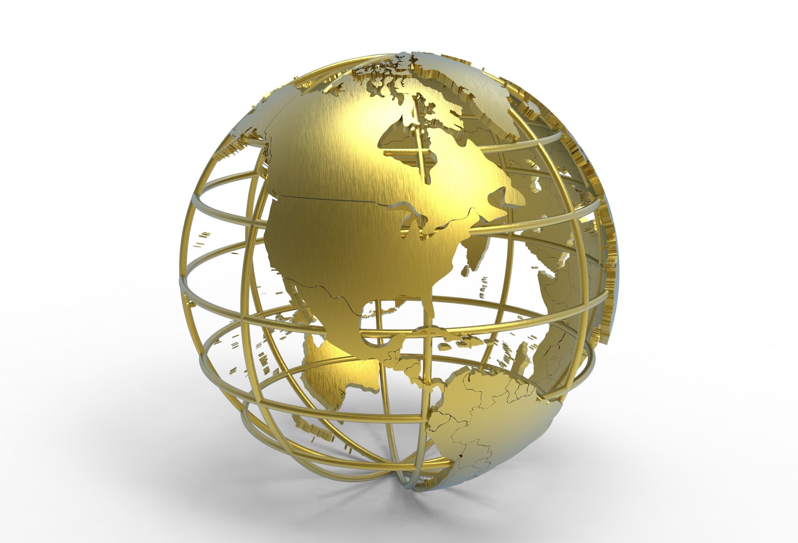 planet earth 3D model_2