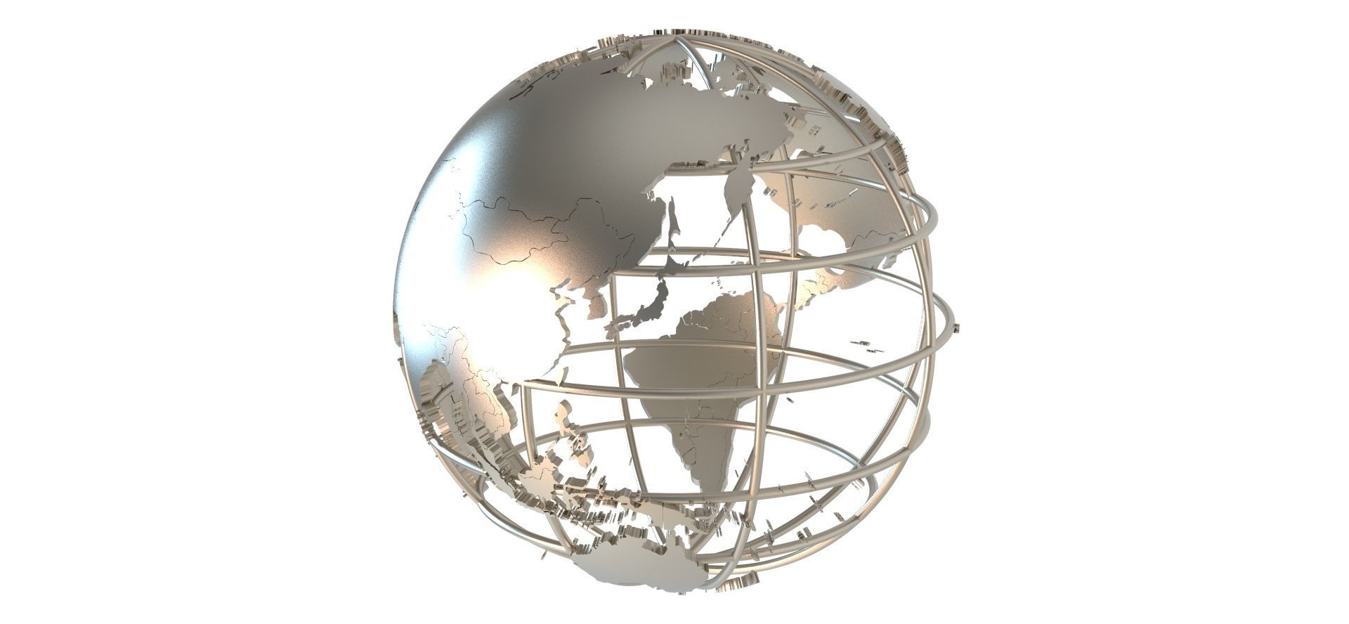 planet earth 3D model_7