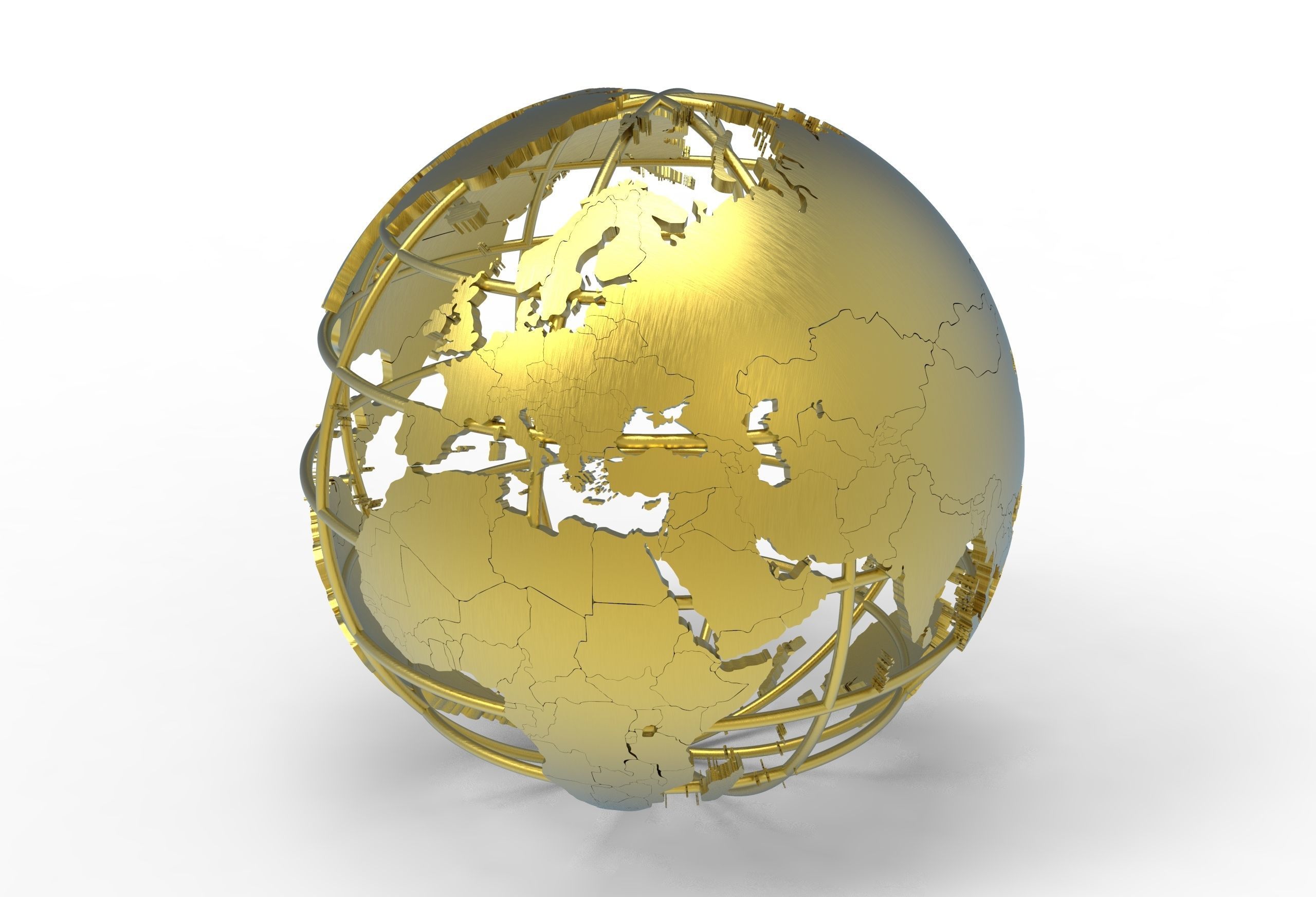 planet earth 3D model_1