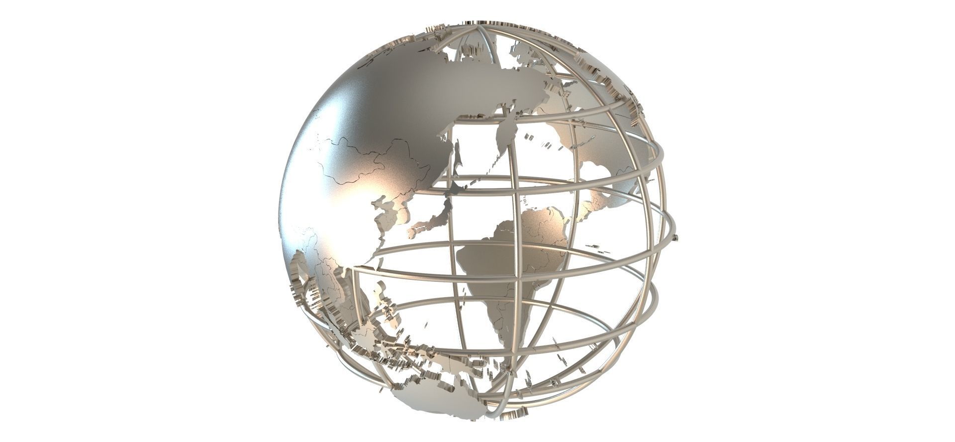 planet earth 3D model_6