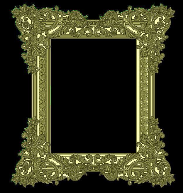 frame 3d - CNC machine 3D print model 3D model_5