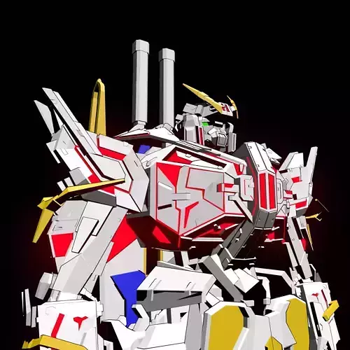 Model Robot gundam saiyuki 3D model