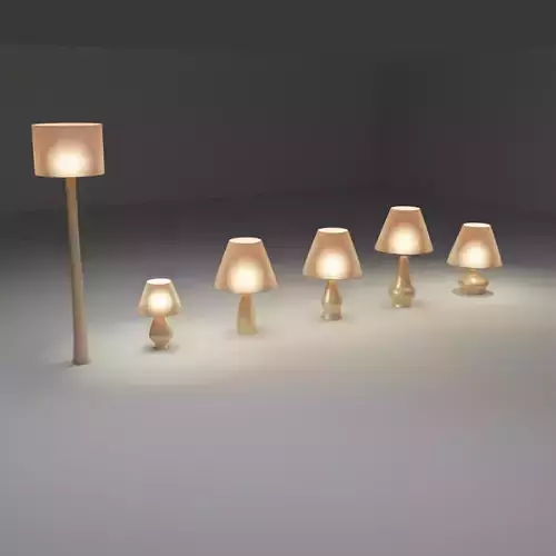 Lamp collection floor and